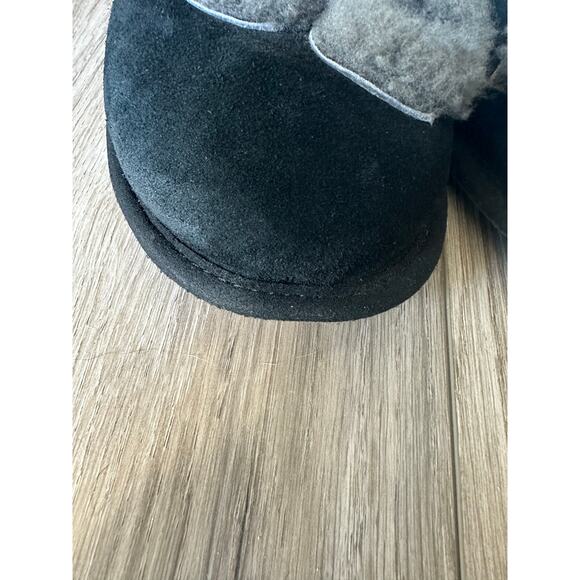 Ugg Scuff Logo Black and Gray Slippers - Men's 9 - Picture 7 of 13